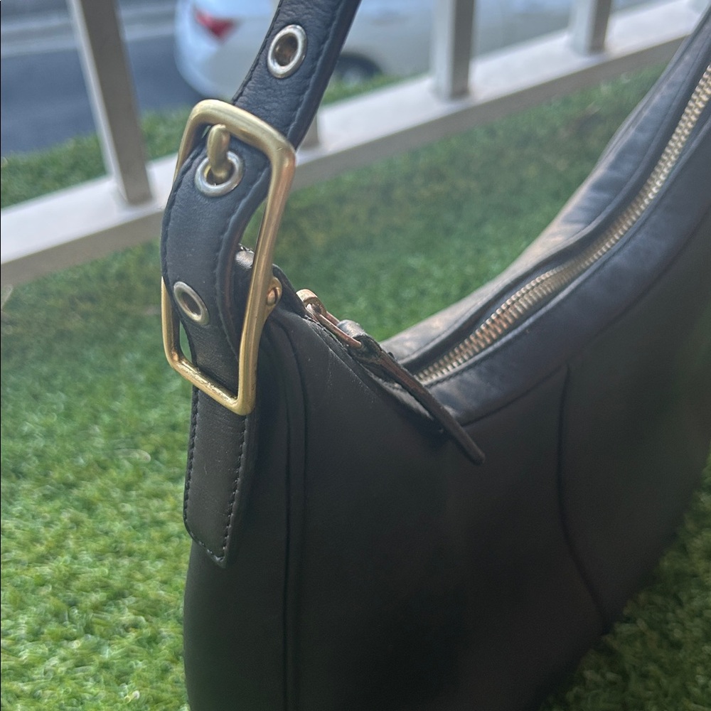 Vintage Coach Legacy West Hobo # 9342 black Y2K Trendy Shoulder Bag - Picture 6 of 12
